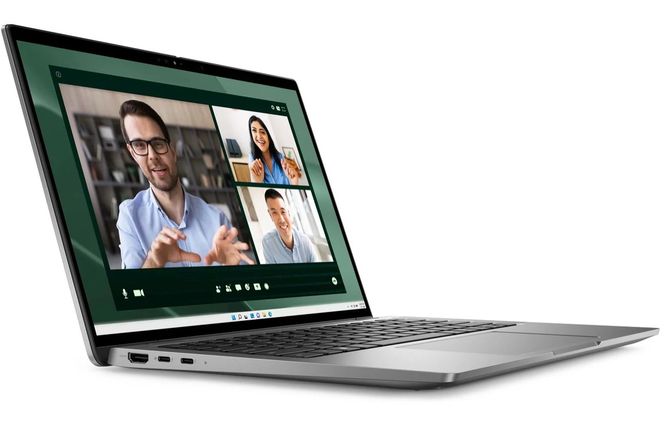 Dell Latitude 7450 Business Laptop — open, angled view